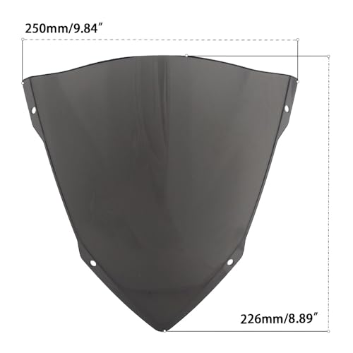 Accessoires moto FZ-07 saute-vent robuste en acrylique renforcé - 7