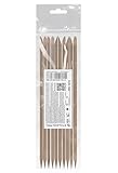 Staleks Pro - Palitos de manicura de madera naranja, 150 mm, paquete de 100