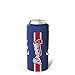 Frost Buddy MLB Universal Buddy - Fits All - Stainless Steel Can Cooler for 12 oz & 16 oz Regular or Slim Cans & Bottles - Stainless Steel, Atlanta Baseball