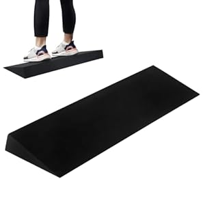 Yoga Squat Wedge, Foam Squat Wedge Block, Portable Pilates Board, Yoga Bolster For Wrist And Lower Back Support, Improve Mobility And Performance