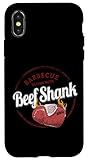 Morcillo de ternera barbacoa jarrete de ternera vintage BBQ Carcasa para iPhone X/XS