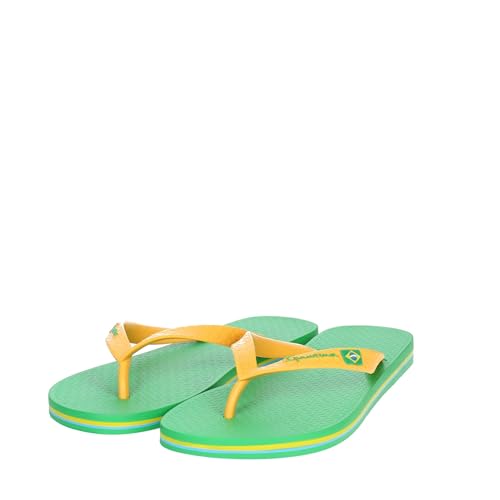 Chanclas de dedo Ipanema Class Brasil II Uomo en combinación verde y amarillo 6