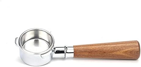 Espresso Machine Bottomless PortafilterCoffee Bottomless Portafilter 54Mm Fit for Breville 8 Series Filter Basket Replacement Espresso Machine 54Mm(Color:A) (D)