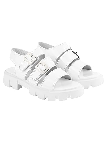 Shoetopia girls Status White Platform - 4 UK (Girls-Status-White) (B0CRRC1922) Amazon Price History, Amazon Price Tracker