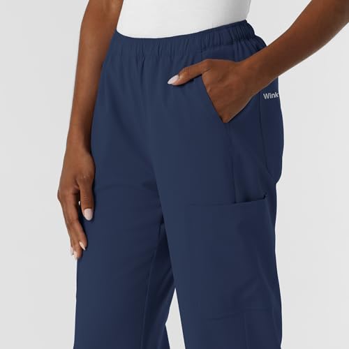 Image of Wink NURTUR Women's Straight Leg Cargo Scrub Pant