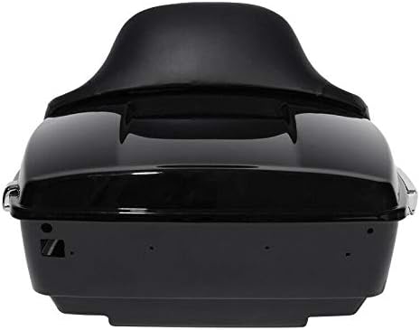 Miniatura 4 de TCMT 13.7 pulgadas King Tour Pack maletero envolvente trasero trasero compatible con Harley Tour Pak Touring CVO Road King Road Glide Street Glide