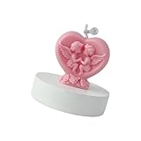 NPXUAMTJ Engelsherz Duftkerze Sojawachse Dekorativ Für Schlafzimmer Heimdekorationen Aromatherapien Mit Kerzen