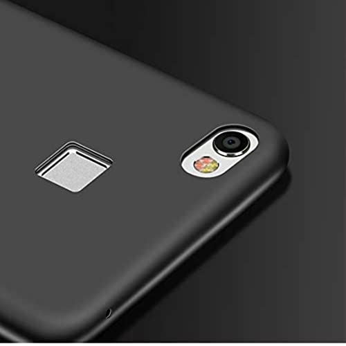 Image of Mobile Back Cover Case for Vivo V7 (Silicone Case|CameraProtection|Black SC1510)