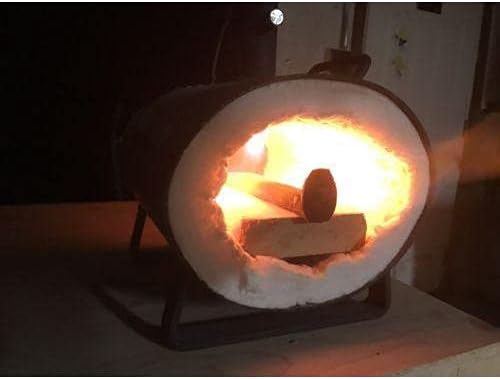 Hell's Forge Portable Propane Forge Single Burner Knife and Tool Making Farrier Forge MADE IN THE USA