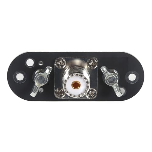 Aurgiarme Professional Antennas Setups Adapter Plate Easy to Use Antennas Adapter for Enhances Outdoor Shortwave