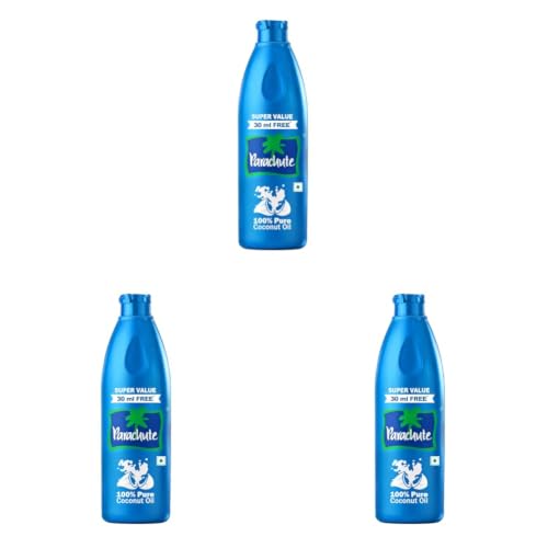Image of Parachute Coconut Oil - 300 ml (Bottle) (Pack of 3)