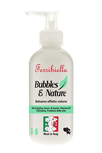Balsamo Effetto Volume Per Cani Con Olio Di Jojoba, Burro Di Karite, Vitamina B5, Cheratina E Proteina Della Seta Da 250 Ml