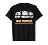 Cadeau Humour Alcool. Idée Cadeau Vodka Alcool Humour. Je ne parlerai pas sans ma Vodka. Cadeau marrant beauf Apero. Humour Picole Apéro. Vodka Humour Original Collègue Alcool Homme Apéro Femme. Cadeau anniversaire, pour Noel, fete des peres ou collègue.