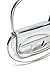 Diesel Women's 1DR Shoulder Bag, Silver, One Size
