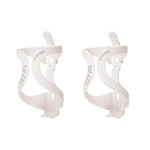 ZEFAL Spring Flaschenhalter Weiß Doppelpack
