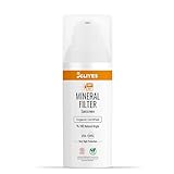 Aliye’s Organic Sunscreen SPF 50+ | Ecocert Cosmos Certified | 100% Mineral & Vegan Sun Protection | Safe for Sensitive Skin | 50ml (White)