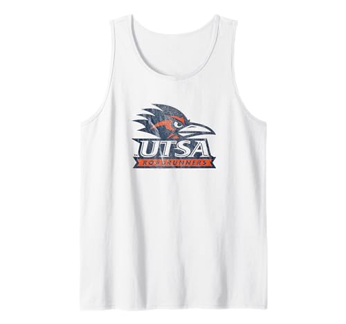 UT San Antonio UTSA Roadrunners Distressed Primary Tank Top