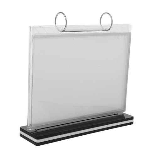 HOLIDYOYO Menu Stand Holder Advertising Display Rack Modern Restaurant Display Stands