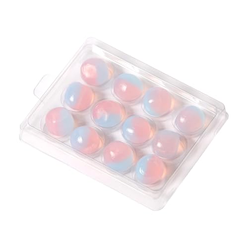 Earjobs Silicone Putty Ear Plugs Aus Best Earplug for Sleeping, Snoring, Swimming (Iridescent (Value Pack - 6 Pairs))