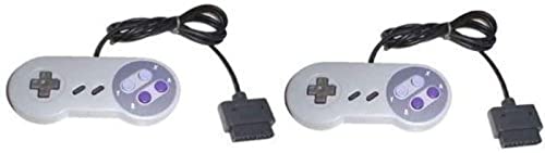 Two (2) Controllers Bundle For Super Nintendo SNES Bulk Packaging [Pack Of 2] by Generic Cover