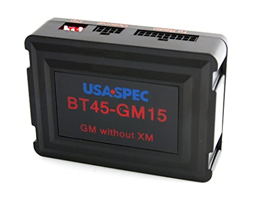 USA Spec (BT45N-GM15) Bluetooth Music & Phone Interface kit for Select (2000-2011) CHEV/CADILLIC/GMC/Hummer/Without XM (Satellite Radio) Receivers