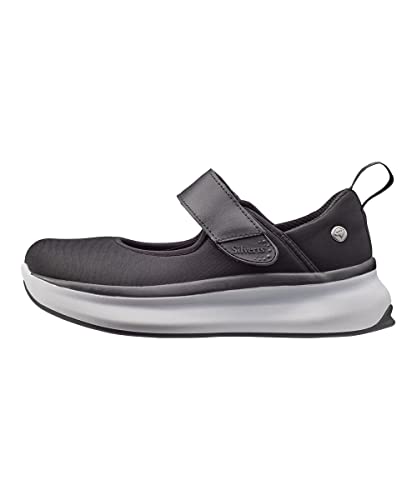 Silvert's Adaptive Clothing & Footwear Women’s Extra Wide Mary Jane Walking Shoes with Easy Touch