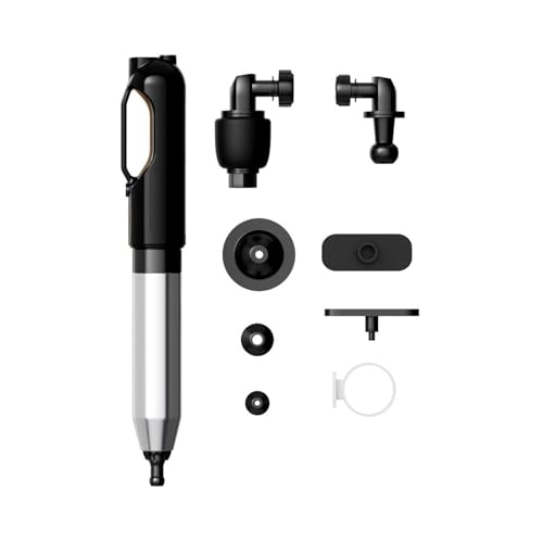 Émbolo de presión de aire para inodoro con mecanismo de compresión manual 5