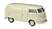 JUDRR 1963-T1-bus Fourgon 1:24 Jouets de modèle de Voiture, modèle de décoration de gâteau Alliage, Cadeaux de Collection de Mini-Enfants,Blanc