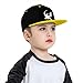 Bearded Dragon Snapback Hat Child Fashion Hip Hop Style Contrast Color Snapback Hat Yellow