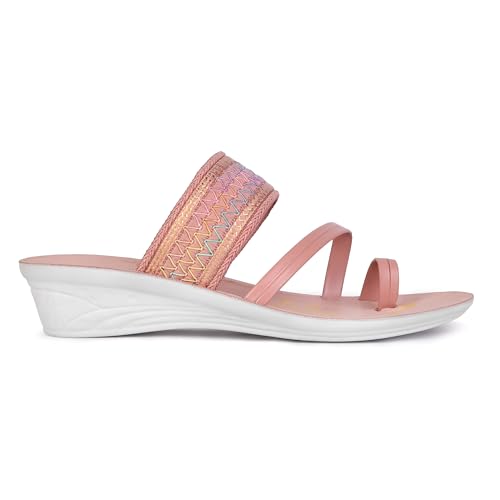 Image of Women Stylish & Comfortable Sandals | Lightweight Cushioned Footbed | Anti-Slip Sole, Casual Footwear