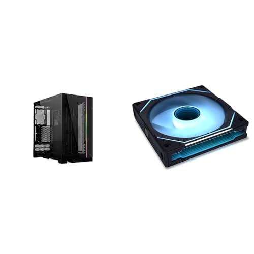 Image of Lian Li O11DEXL-X - O11 Dynamic EVO XL Full Tower Gaming Case Black - O11DEXL-X US & UNI Fan SL-Infinity 120 RGB Single Pack Black(No Controller Included)- UF-SLIN120-1B
