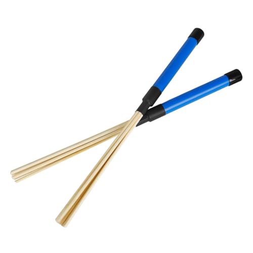 Baquetas SUPVOX para percusión madera azul miniatura 5
