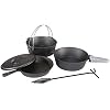 Stansport Pre-Seasoned Cast Iron Cook Set 6 Piece Set (16903)