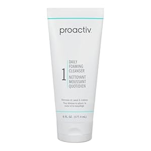 Proactiv Daily Foaming Cleanser for Acne-Prone Skin, Oil & Makeup Remover, Brightening Face Wash, Paraben-Free, Targets Post-Acne Dark Marks, 6 Fl Oz