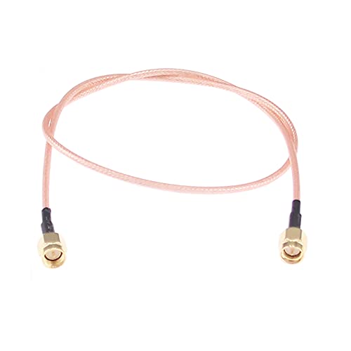 3 cables coaxiales RF SMA macho a SMA macho 50cm miniatura 2