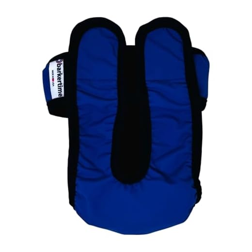 Barkertime Royal Blue Cat Diaper Pull-up