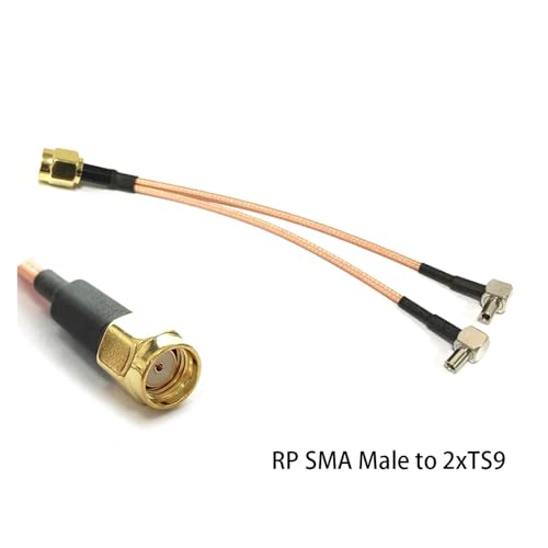 Câble coaxial SMA vers 2 TS9 Y résolvant les problèmes de débits des modems - 2