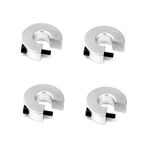 euroharry 2 x SBR Linearführung Gleitschiene Welle mit 4 x SBR UU Lagerblock 3D Drucker CNC Teile Kohlenstoffreicher Stahl Chrom (4 x SBR12 Schienenstopper, SBR12)