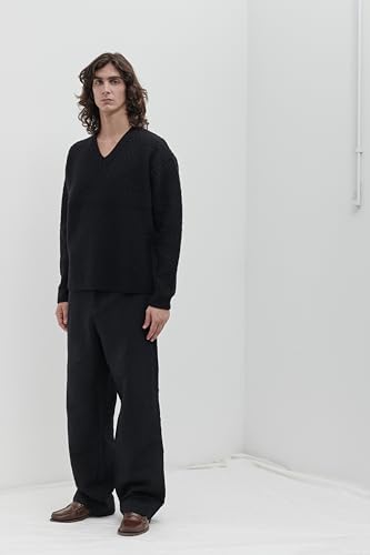 Pull torsadé col V décontracté et élégant pour vos sorties et week-ends - 4