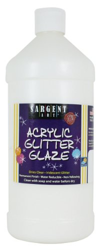 Sargent Art 22-8807 32-Ounce Acrylic Glitter Glaze