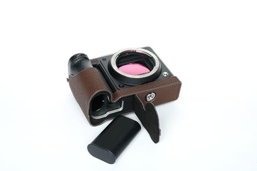 TP Original Funda de piel auténtica hecha a mano para Hasselblad X2D II 100C (color café) - imagen 2