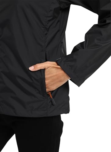 Image of Women's Rain Jacket Lightweight Waterproof Raincoat