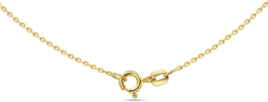 14K Gold Lab-Grown Diamond Cross Necklace for Women & Men, 0.1–2.5 CTW, F-G Color VS Clarity, 17” Chain, Religious Pendant Jewelry Gift
