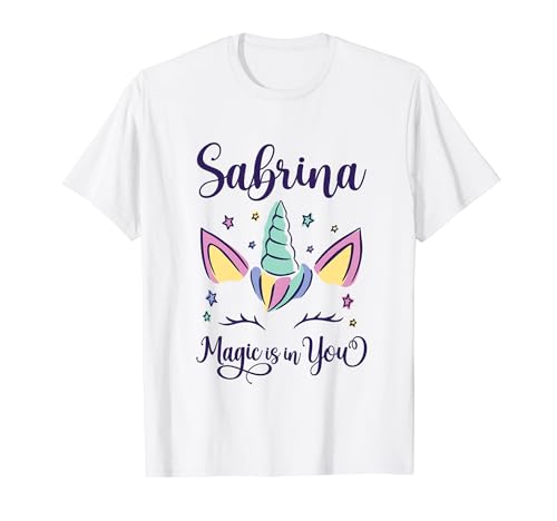 First Name Sabrina Personalized I Love Sabrina T-Shirt