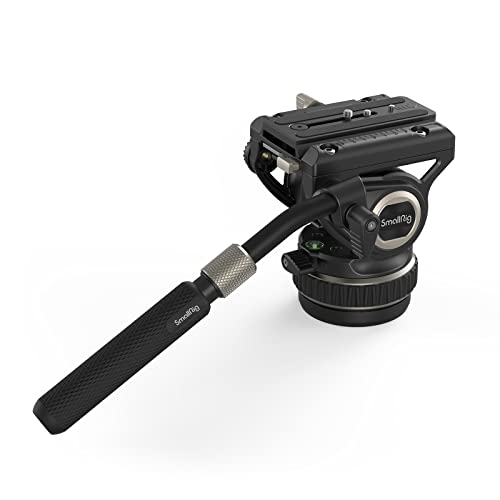 2個セットスモールリグ三脚ヘッド 黒 水準器付きsmallrigプロフルード雲台 2個セットスモールリグ三脚ヘッド 黒 水準器付きsmallrigプロ