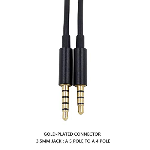 Jainta A10 A40 Replacement Cable Compatible With For Astro A10 A40 A30 A50 Headsets Cord Lead Compatible With Xbox One Play Station 4 Ps4 Headphone Audio Extension Cable (6.5 Feet) #TOP4
