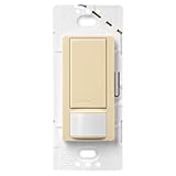 Lutron Maestro Motion Sensor switch, no neutral required,  600 Watts Single-Pole/Multi Location, MS-OPS5M-IV, Ivory