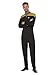 Produktbild Smiffys 52445L Offiziell lizenzierte Star Trek, Voyager Operations Uniform, Herren, Gold und Schwarz, L - Size 42"-44"
