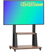 Amazon.co.jp: GLWIXYテレビスタンドキャスター付き42-100インチ対応