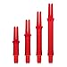 LSTYLE Dart Shafts | Red | Medium 260 | 1 Set (3 Shafts) | for Soft Tip & Steel Tip Darts